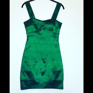 Green Party dress